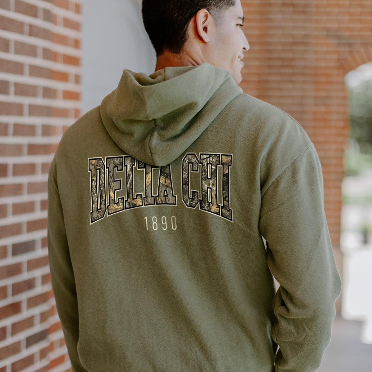 New! Delta Chi Tactical Camo Hoodie