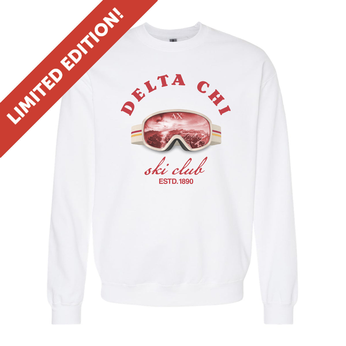 Delta Chi Limited Edition Ski Club Crewneck