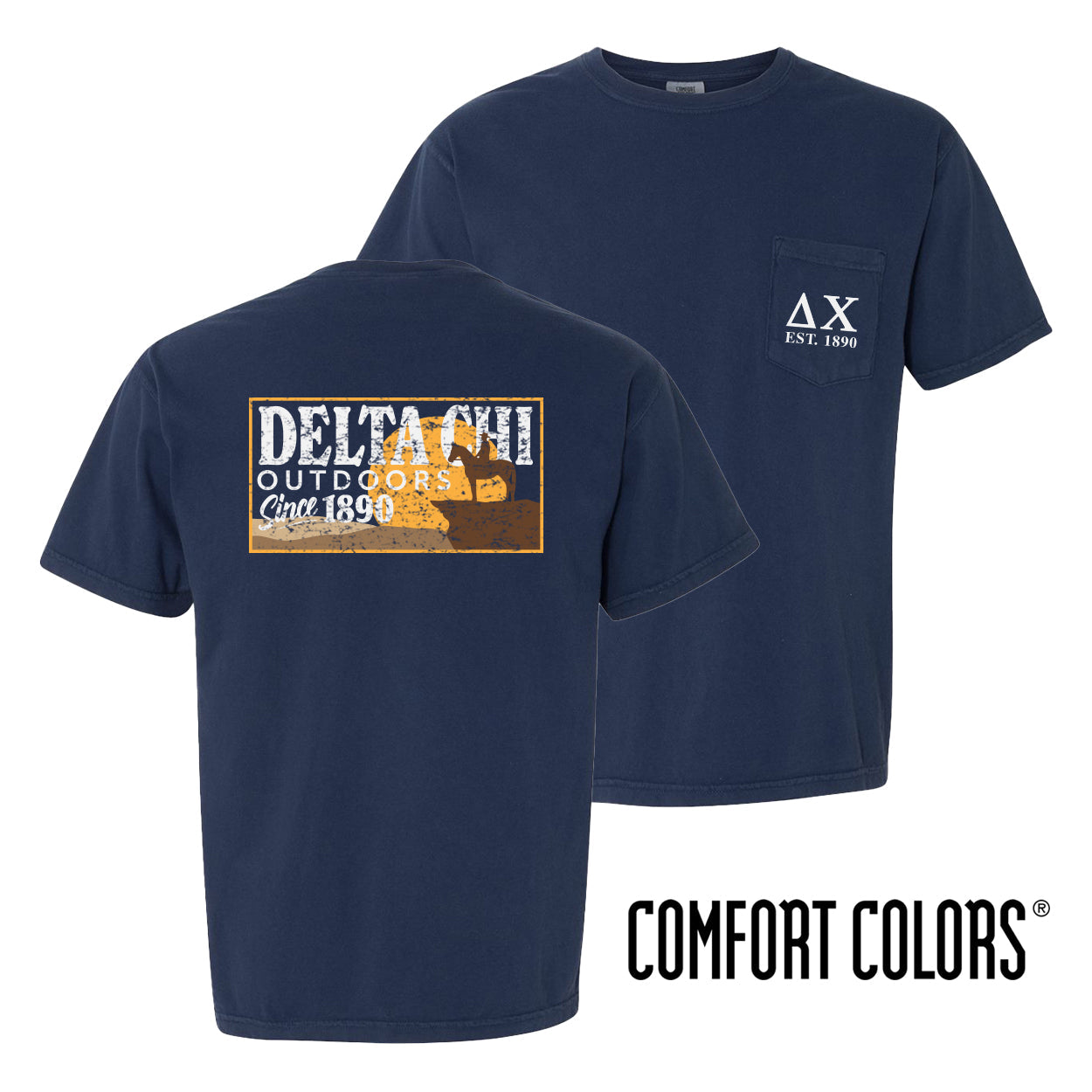 New! Delta Chi Great Outdoors Tee